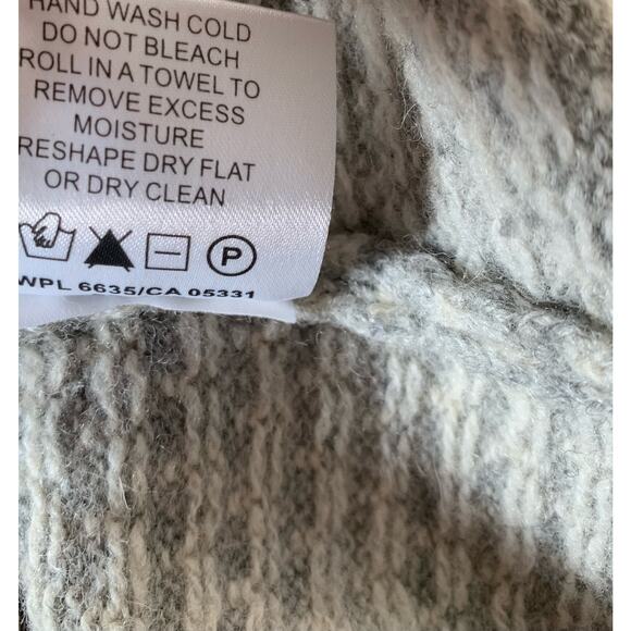 Woolrich scoop neck sweater lambs wool blend size large - Picture 7 of 8